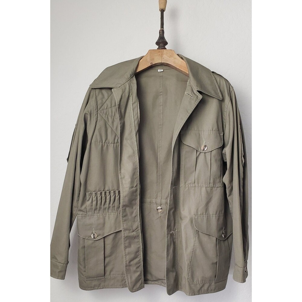 Vintage Filson Olive Field Cruiser Hunting Jacket - Size 42